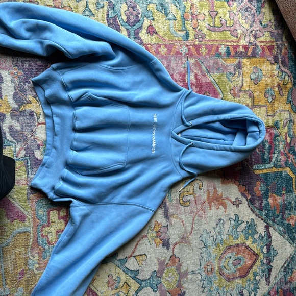 Happy Camper cropped sweatshirt - Picture 1 of 2